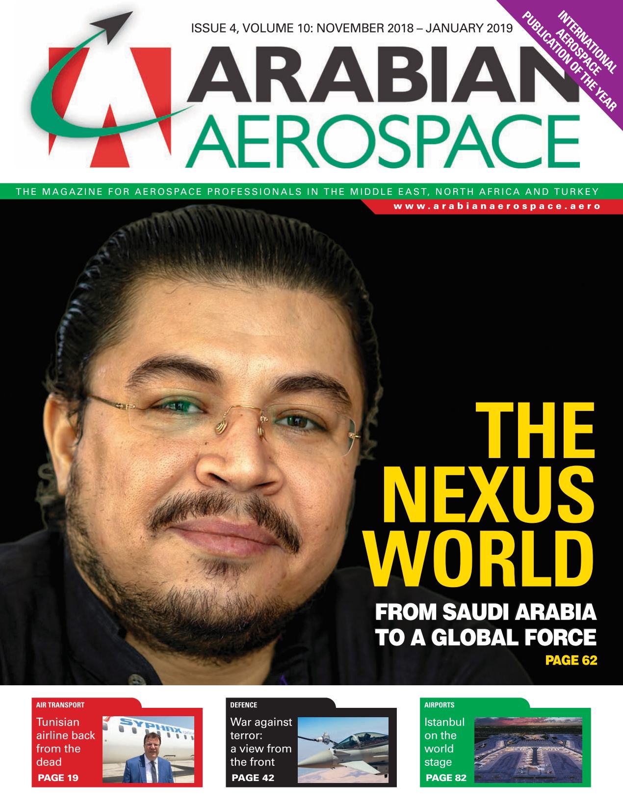 Arabian Aerospace: November - January 2019