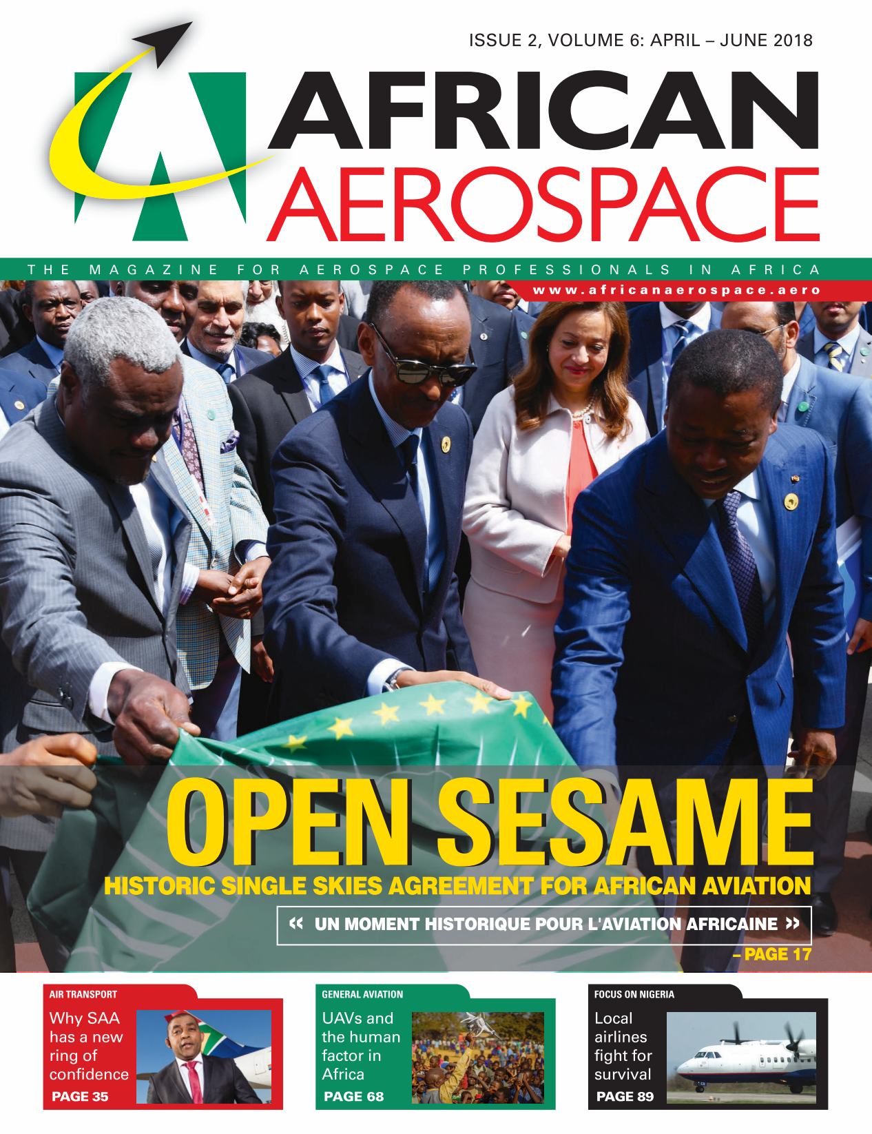 African Aerospace: April-June 2018