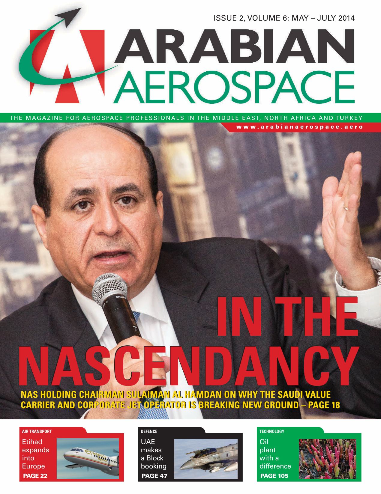 Arabian Aerospace:May-July 2014