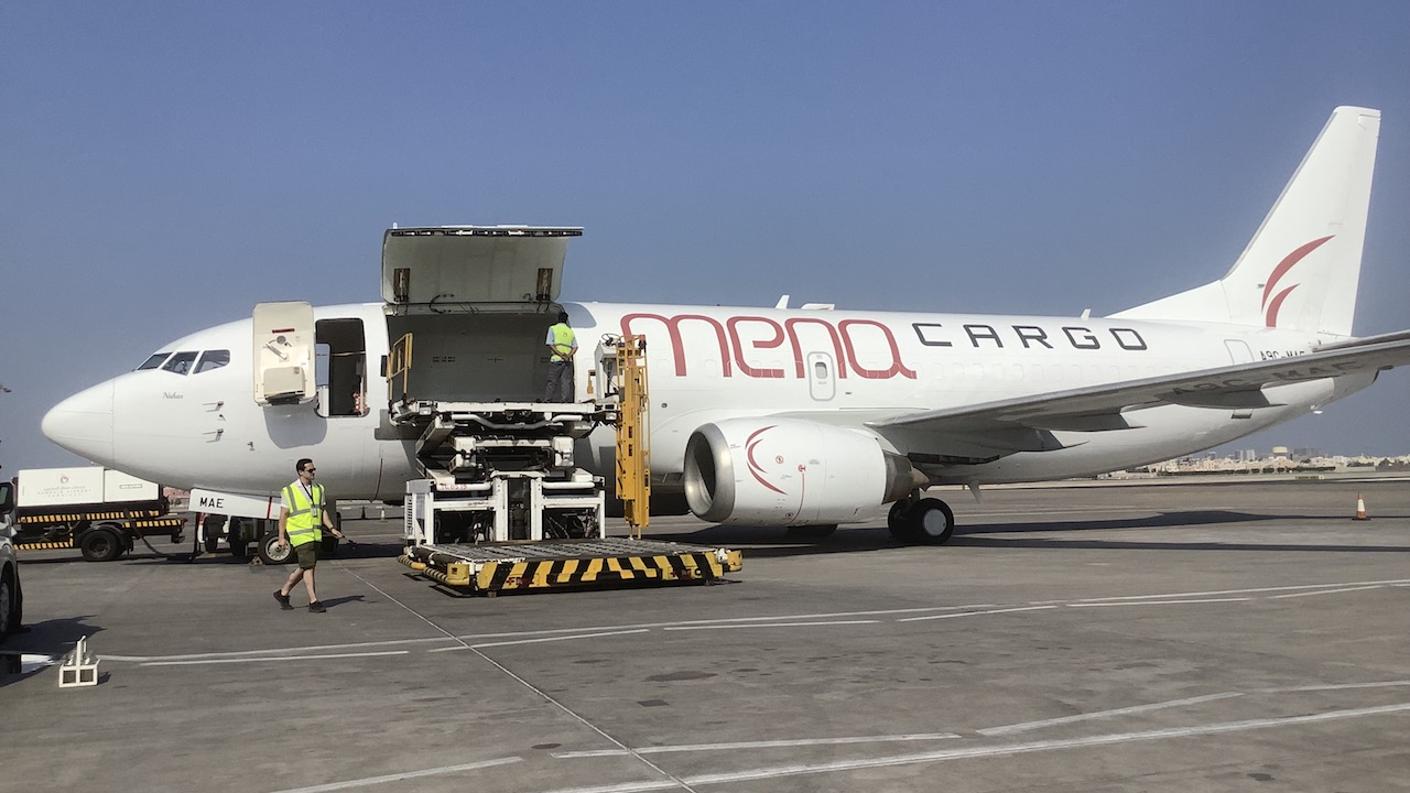 MENA Cargo Boeing 737-300F