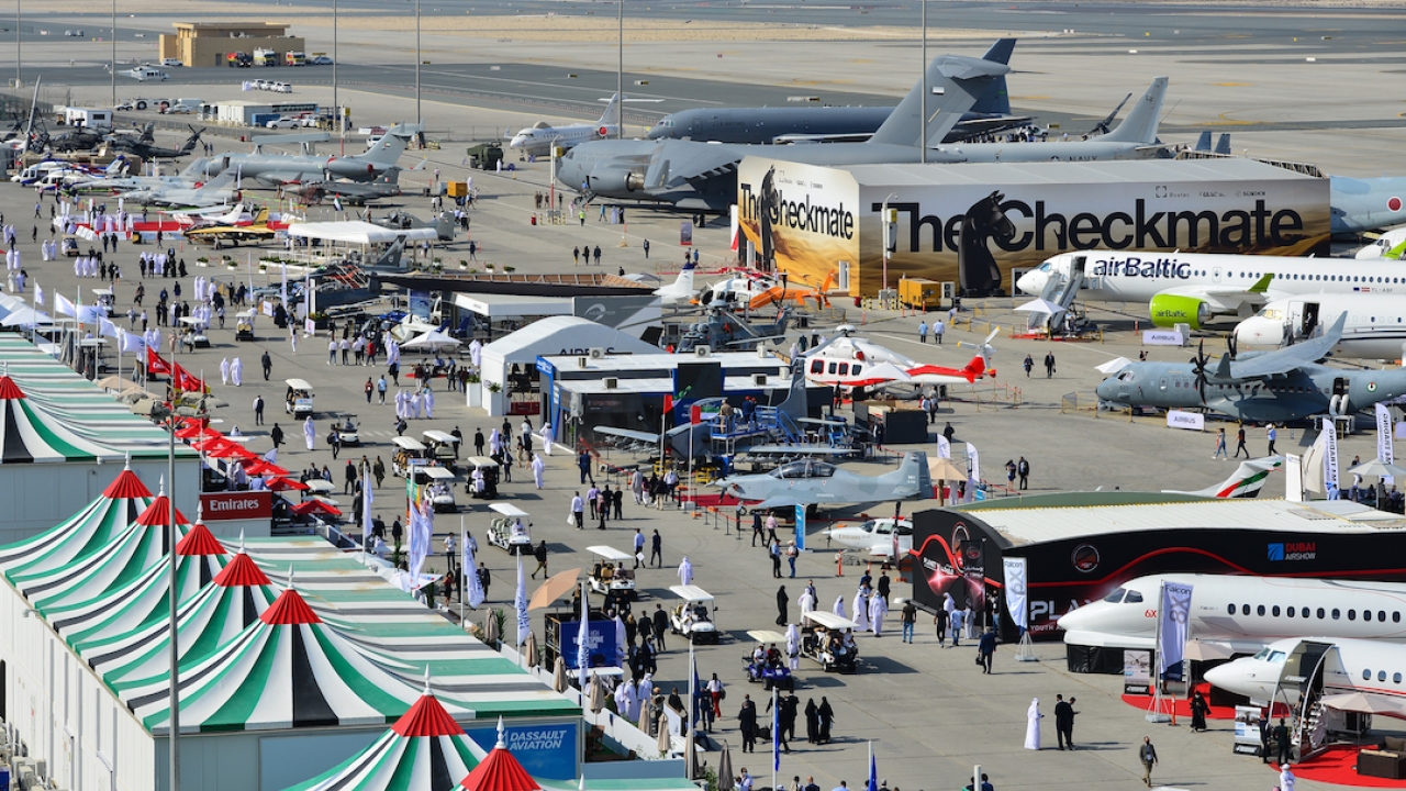 Dubai Airshow site