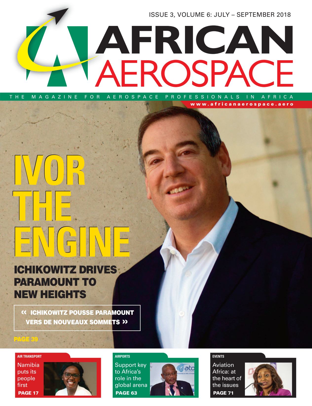 African Aerospace: July-September 2018