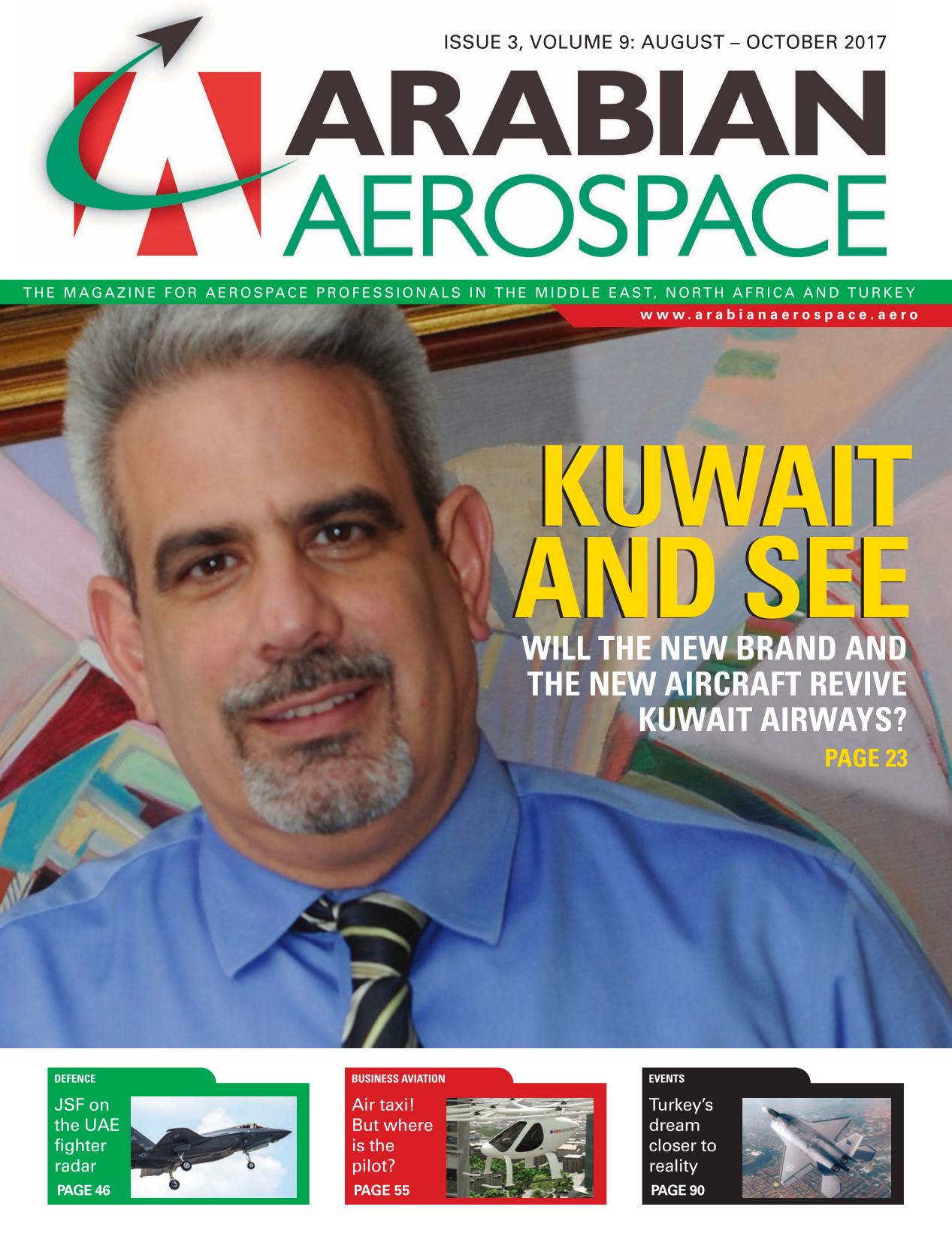 Arabian Aerospace: August-October 2017