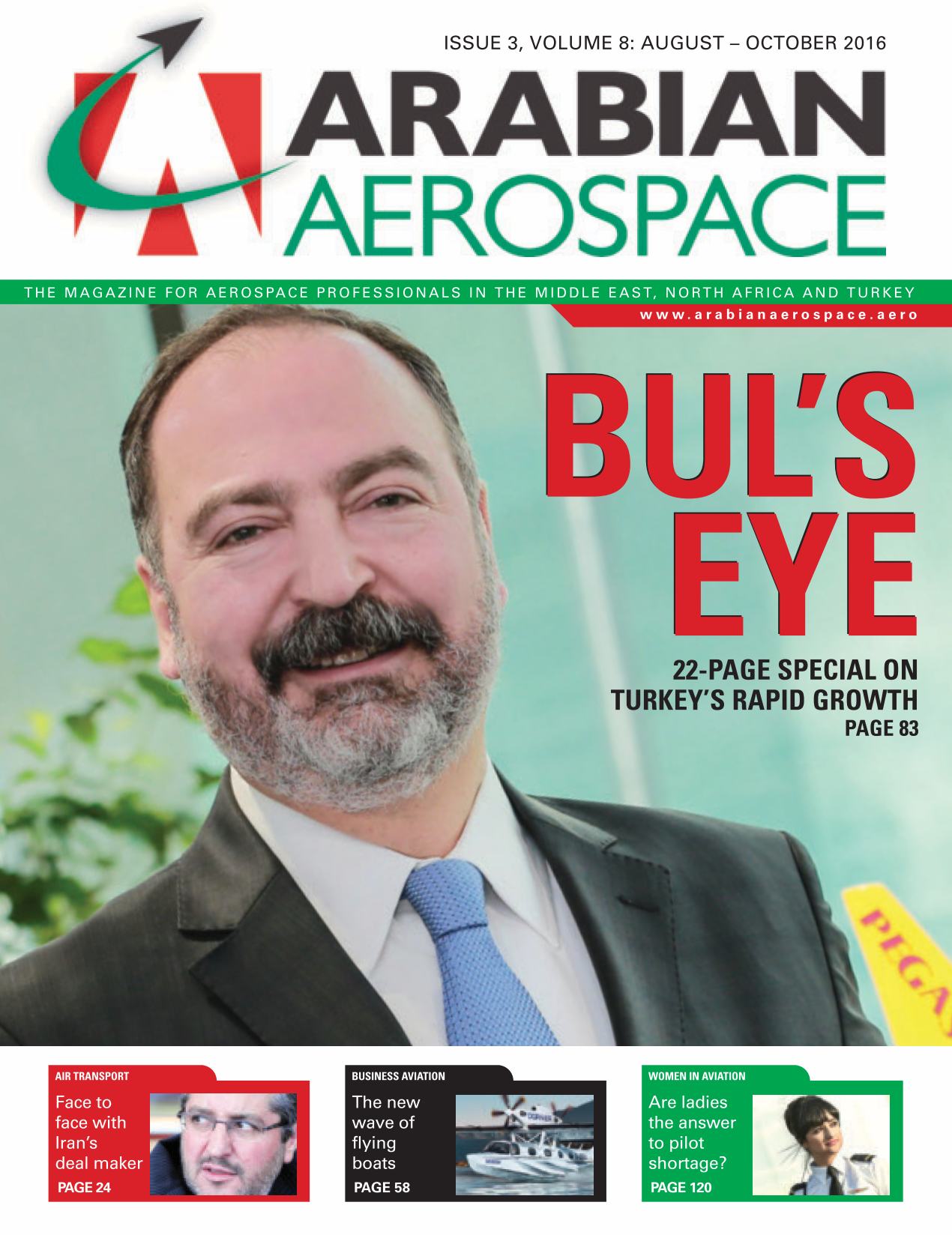Arabian Aerospace: August - October 2016