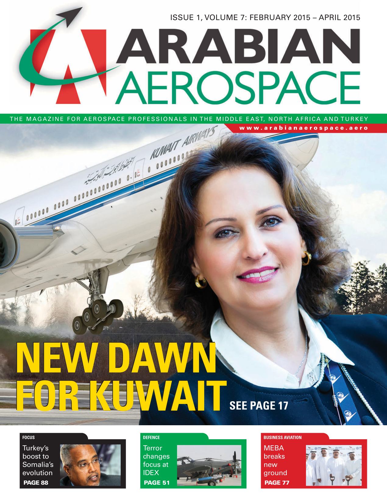 Arabian Aerospace: February-April 2015