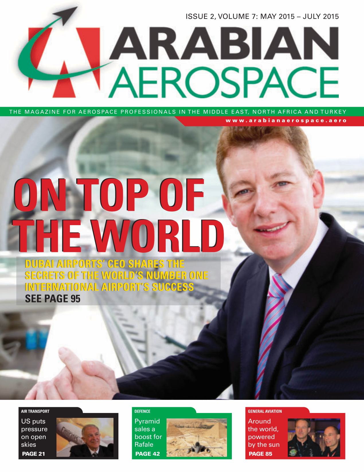 Arabian Aerospace: May - July 2015