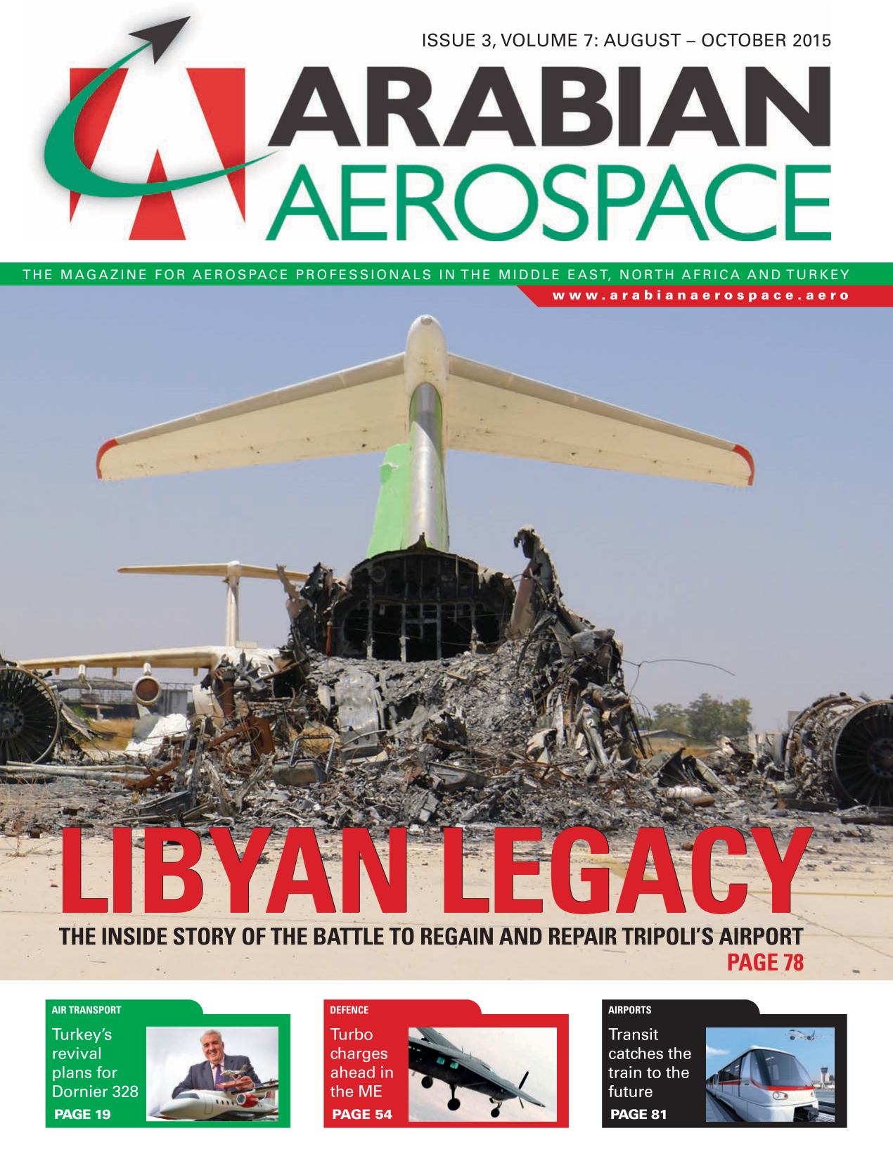 Arabian Aerospace: August - October 2015