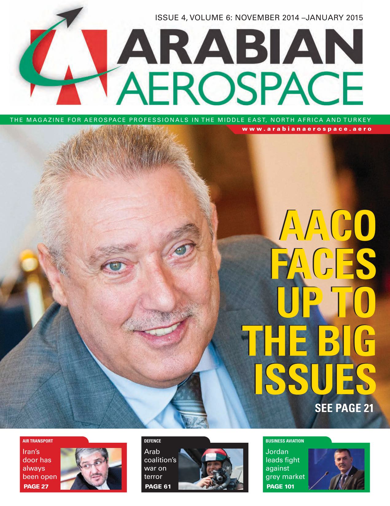 Arabian Aerospace: November - January 2016