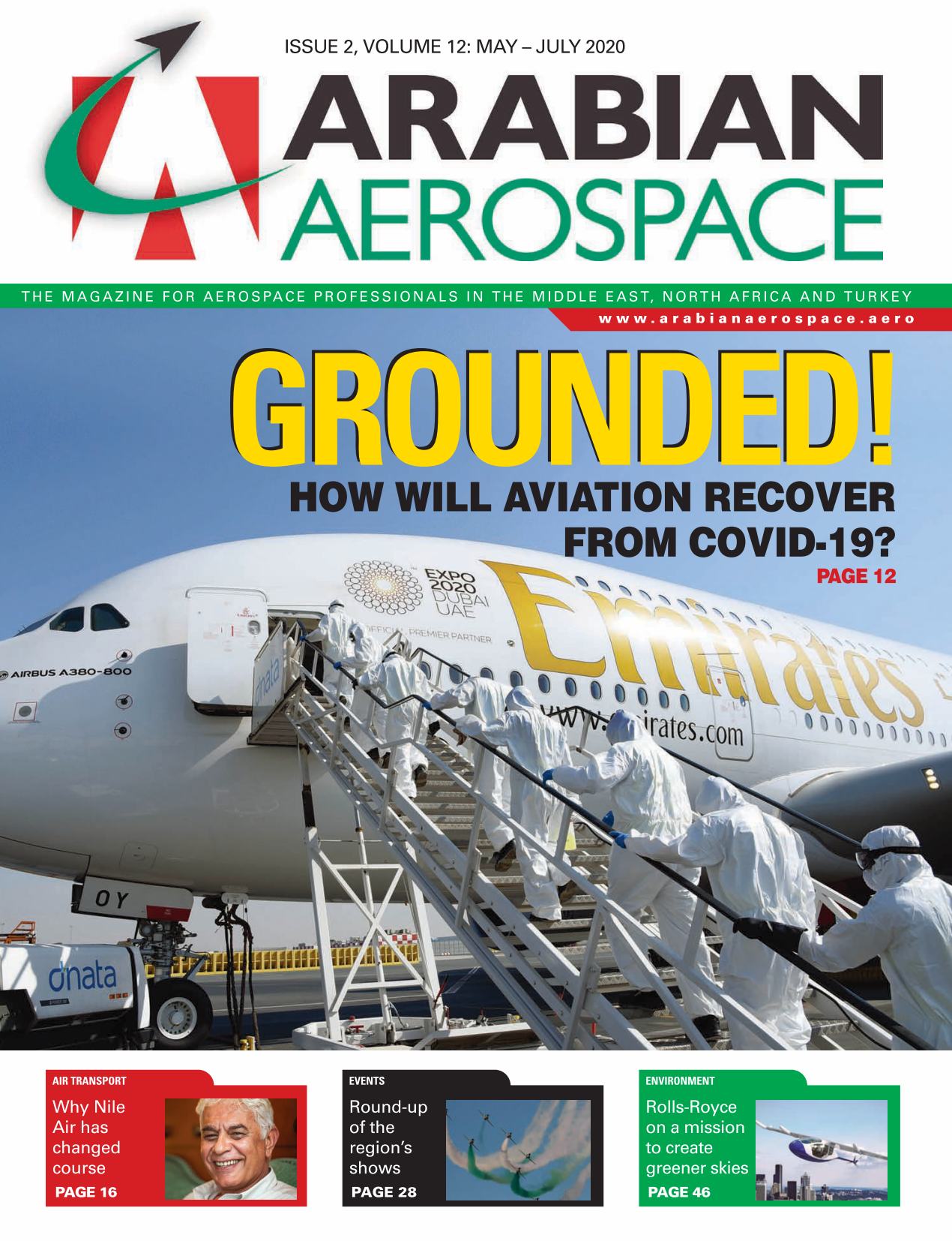 Arabian Aerospace: May-July 2020