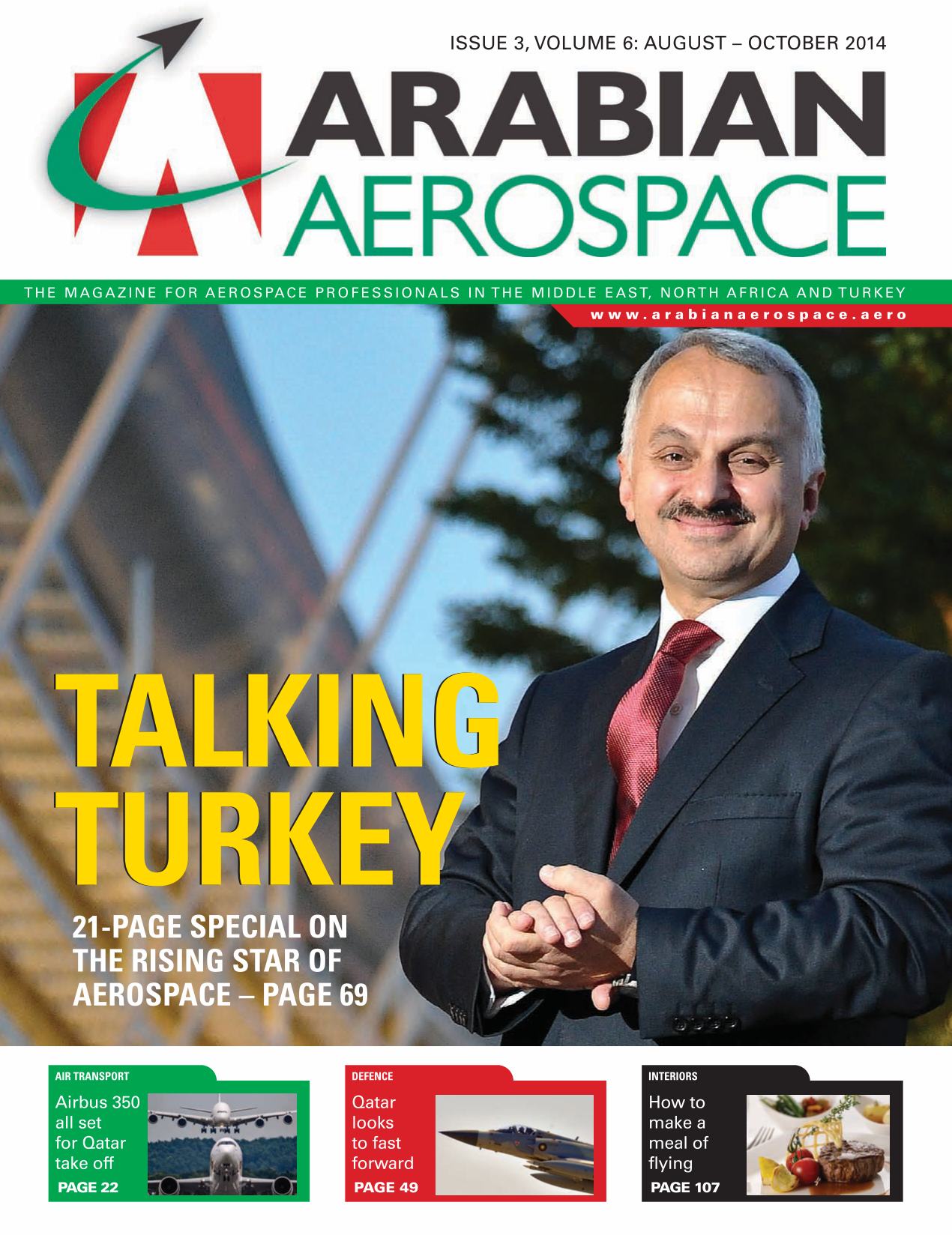 Arabian Aerospace:August-October 2014
