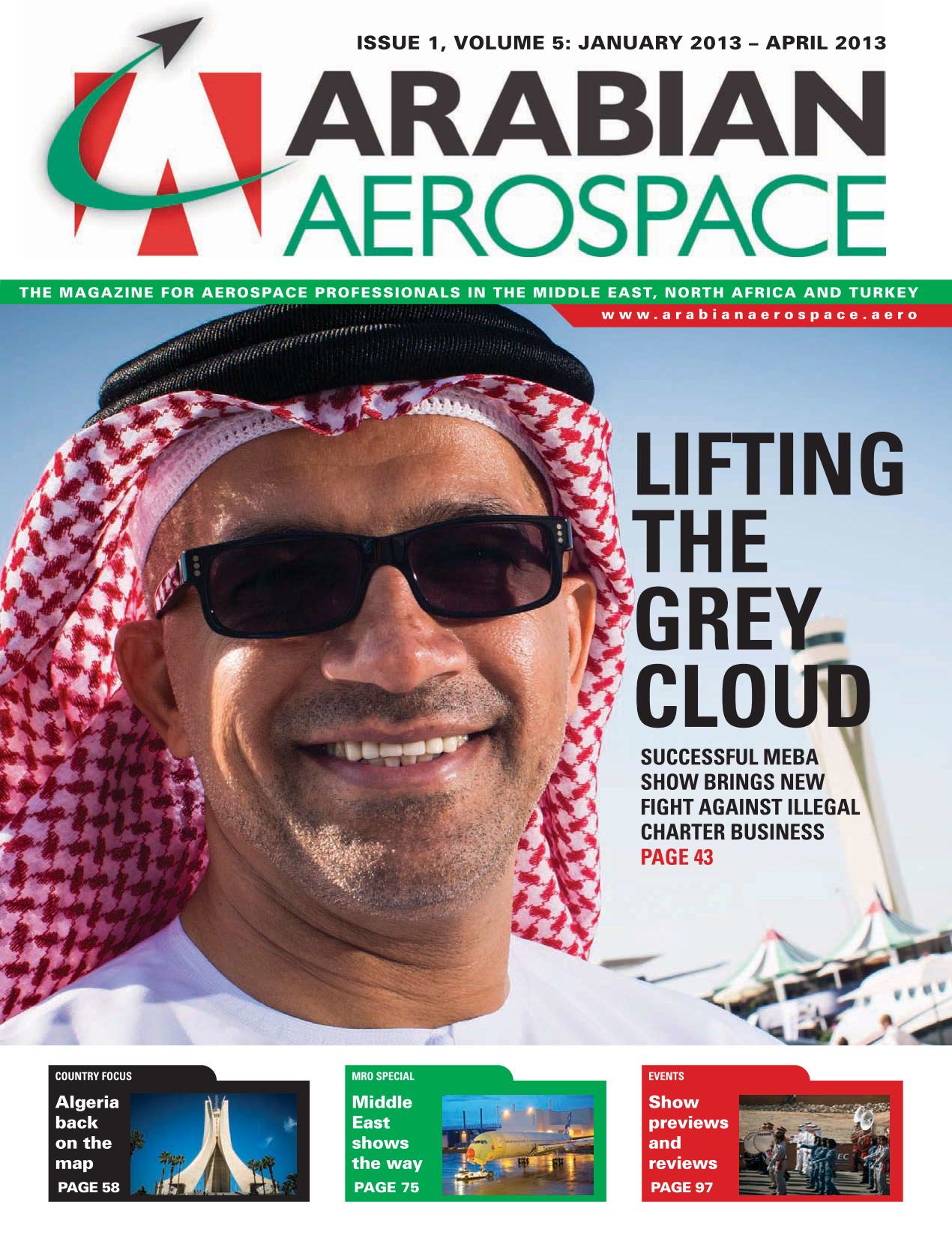 Arabian Aerospace: January-April 2013