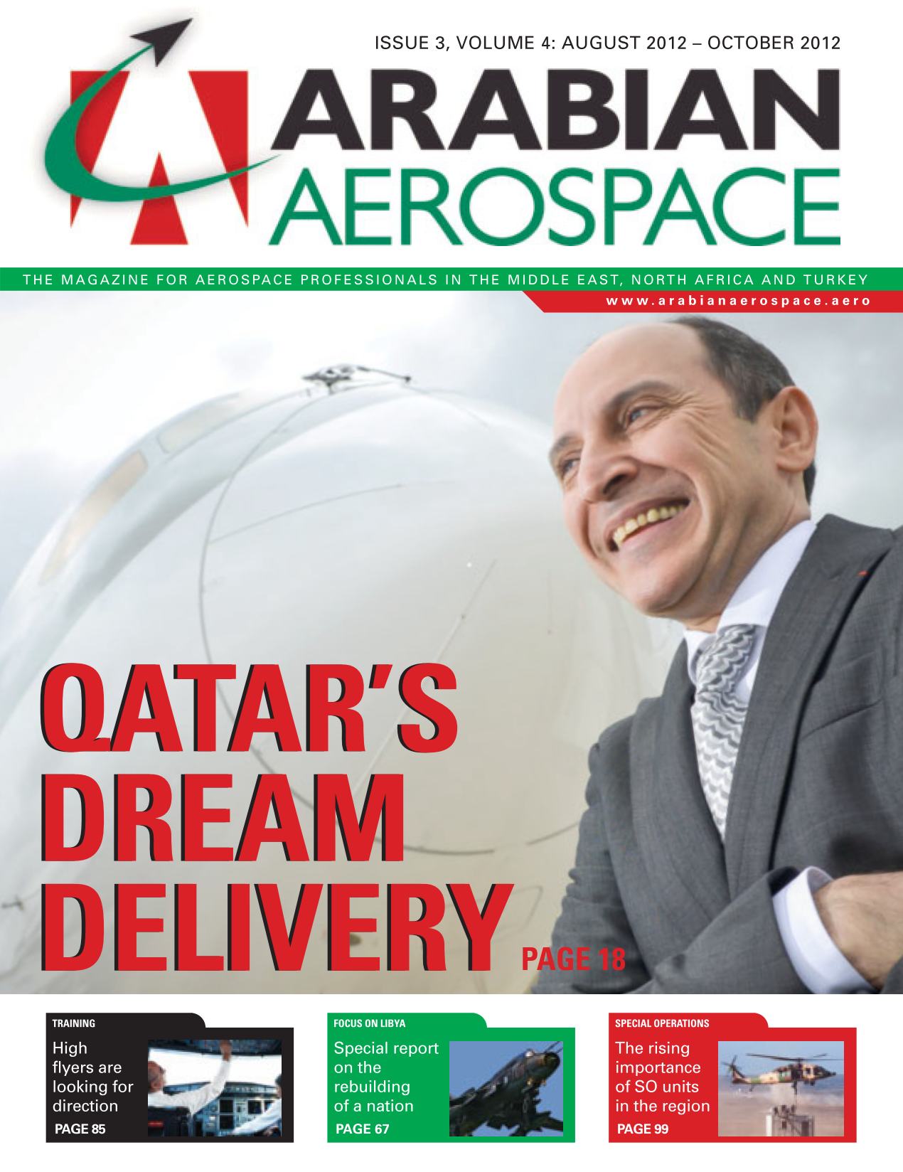 Arabian Aerospace: August-October 2012