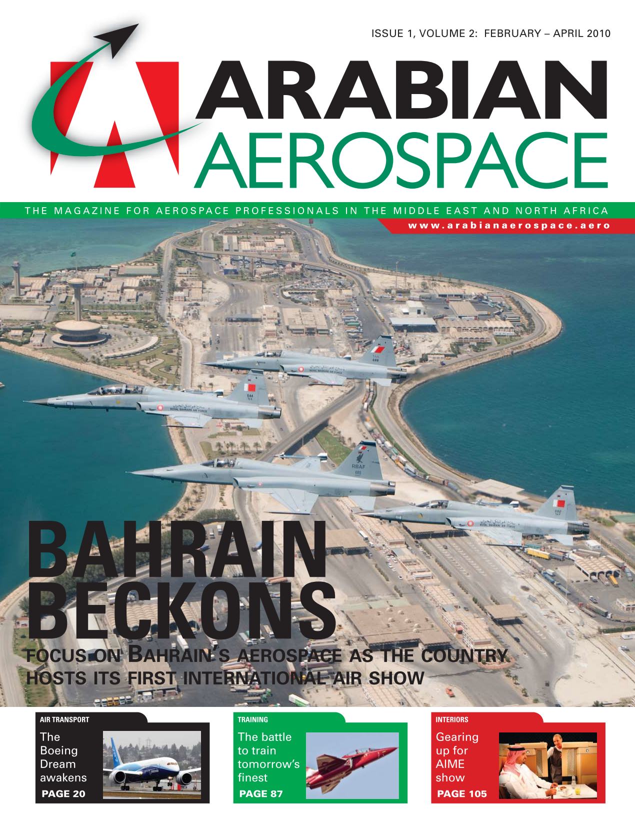 Arabian Aerospace: February-April 2011