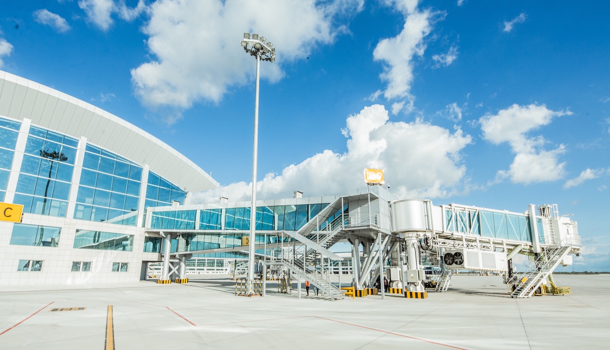 Angola's new internatioal airport. 