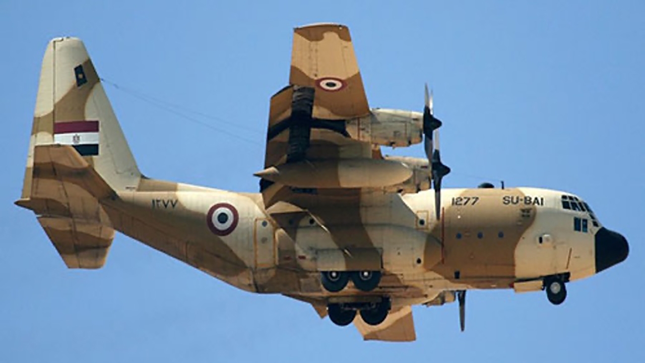 AC130 of the Egyptian Airforce