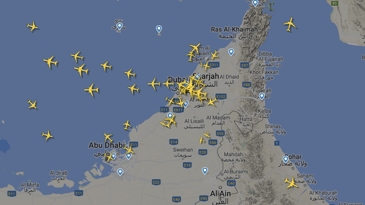 UAE airspace