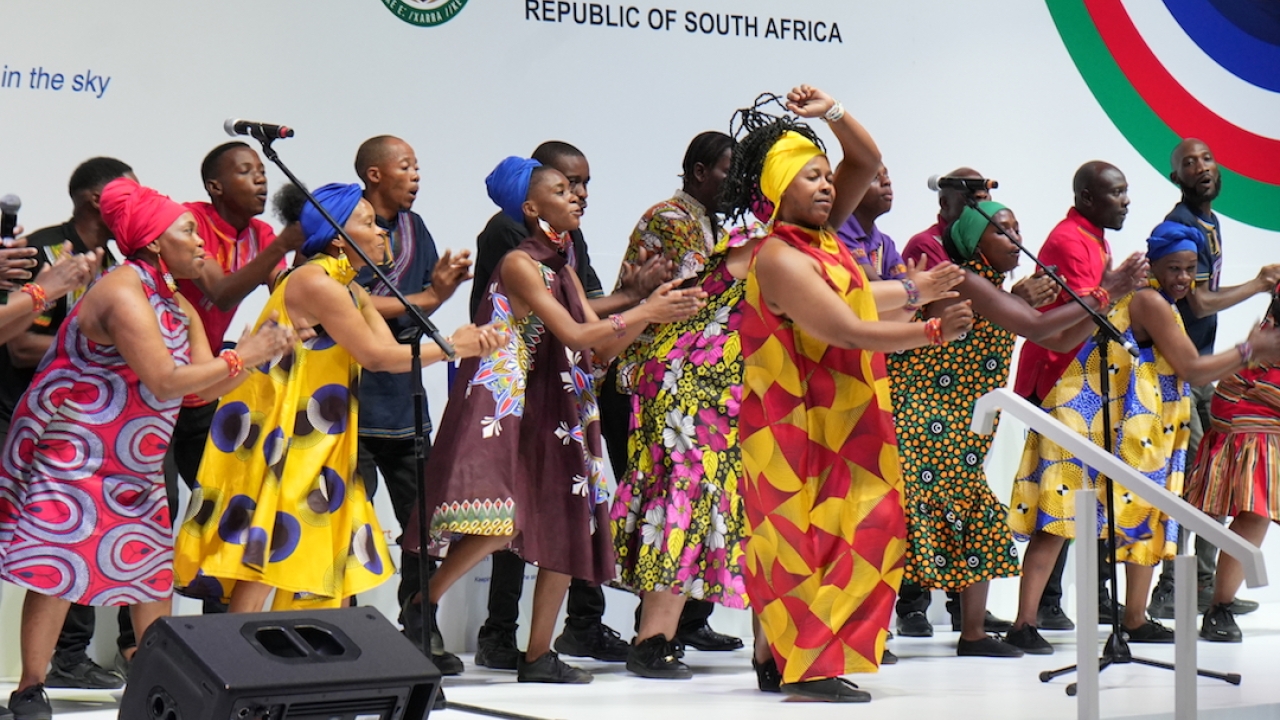 The Domba African choir
