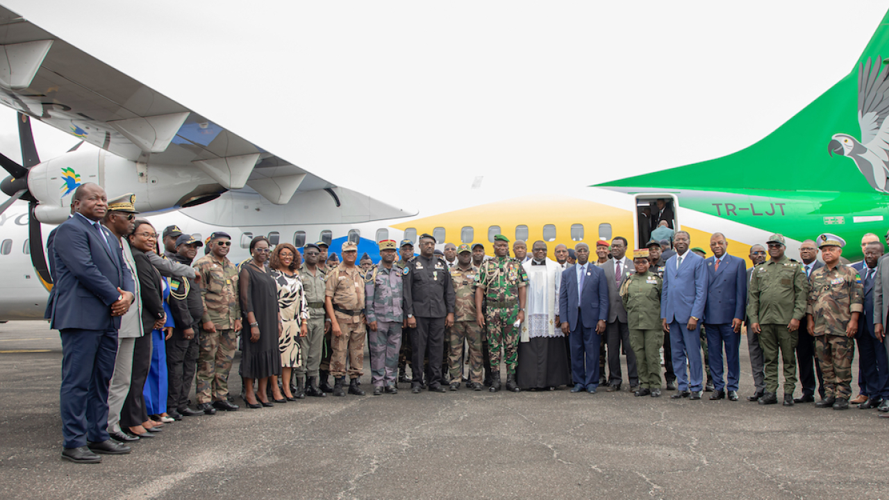 The Inauguration of Fly Gabon