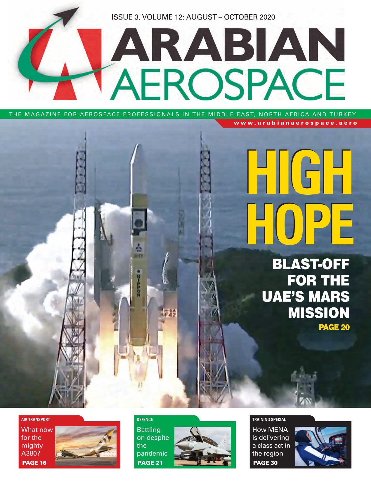 Arabian Aerospace: August-October 2020