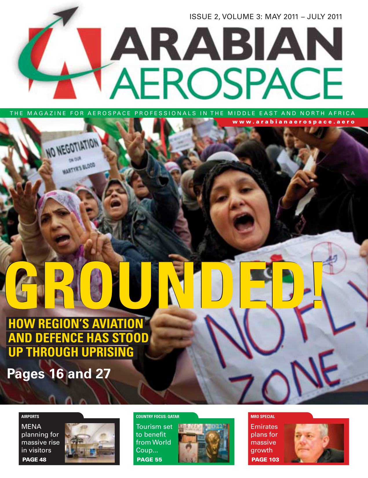 Arabian Aerospace: May-July 2011
