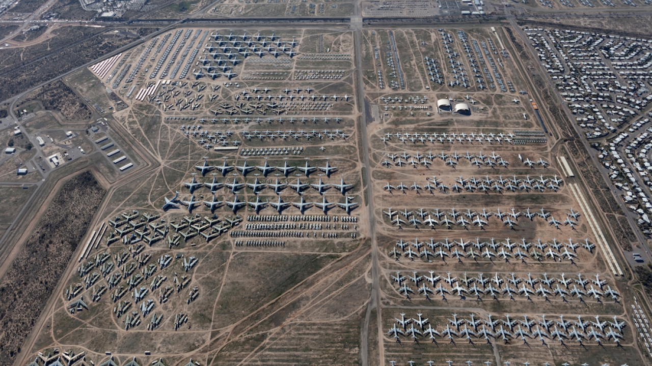 Airplane graveyard