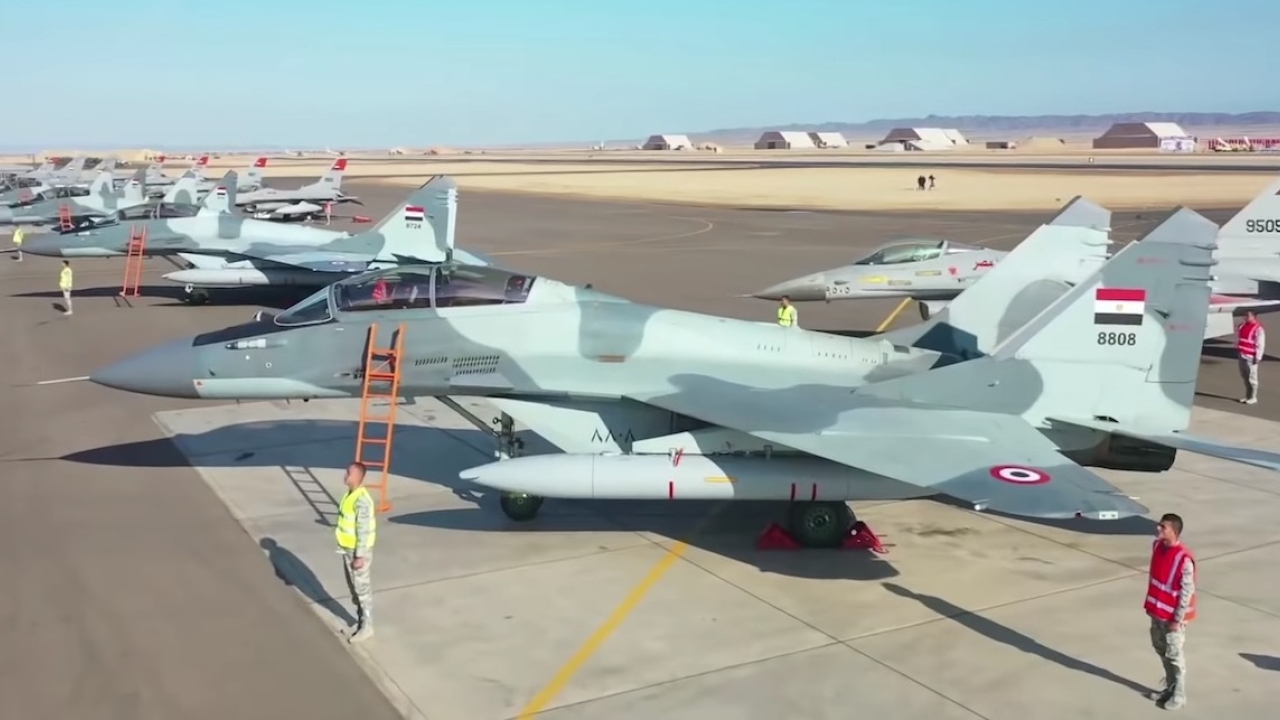 Egypt's MiG-29M/M2 fighters